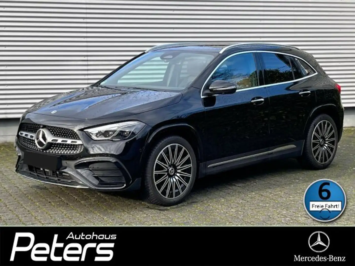 Mercedes-Benz GLA 200 GLA 200 d 4M AMG Distronic/360°/AHK/Memory/Pano Schwarz - 1