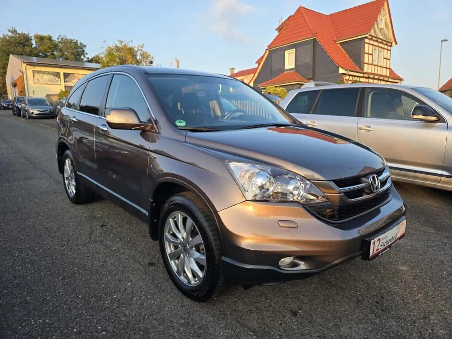 Honda CR-V Elegance 4WD Automatik Xenon Navi Leder Grau - 2