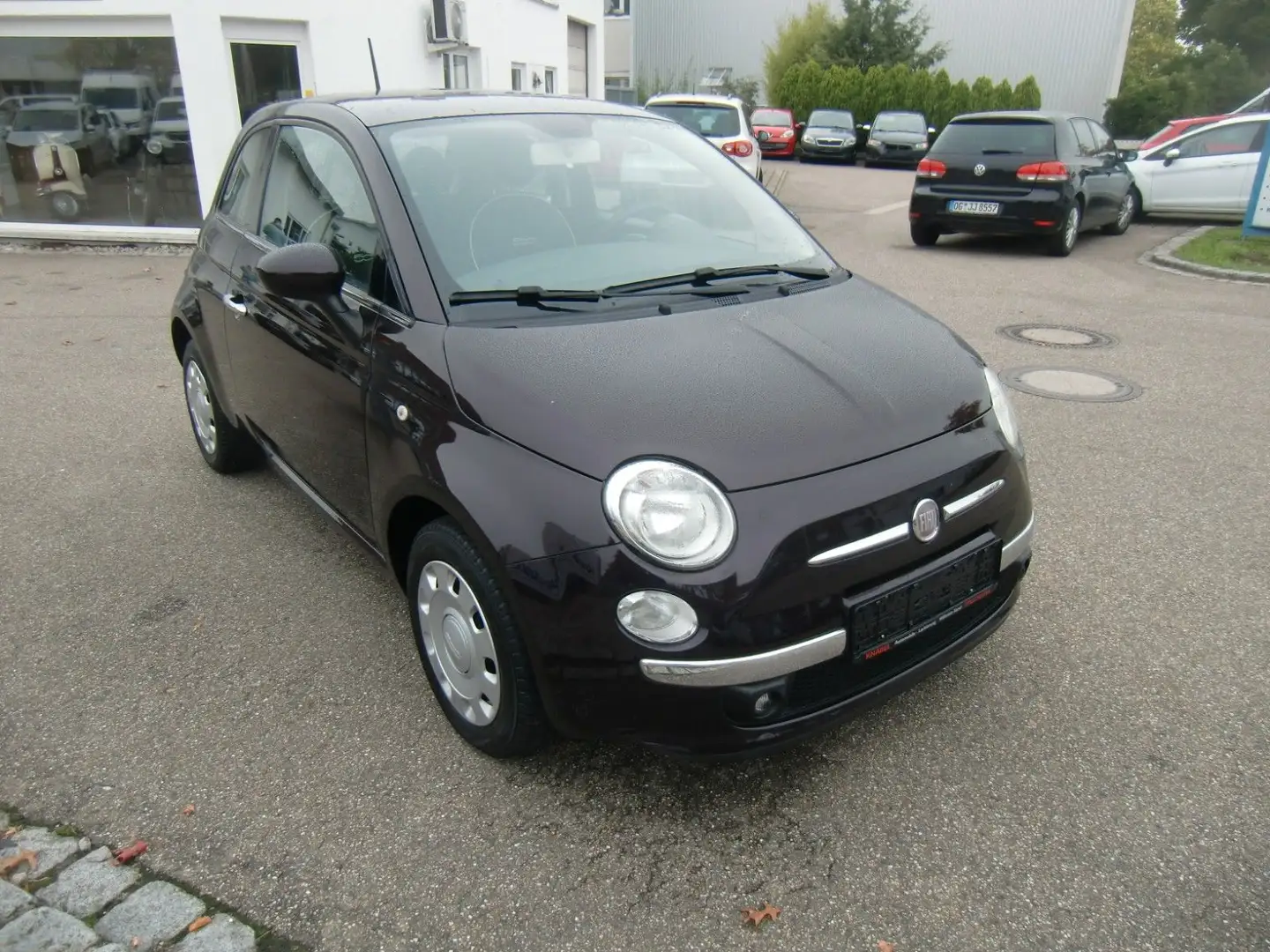 Fiat 500 /Klima/Pano/PDC/blue&me Violett - 2