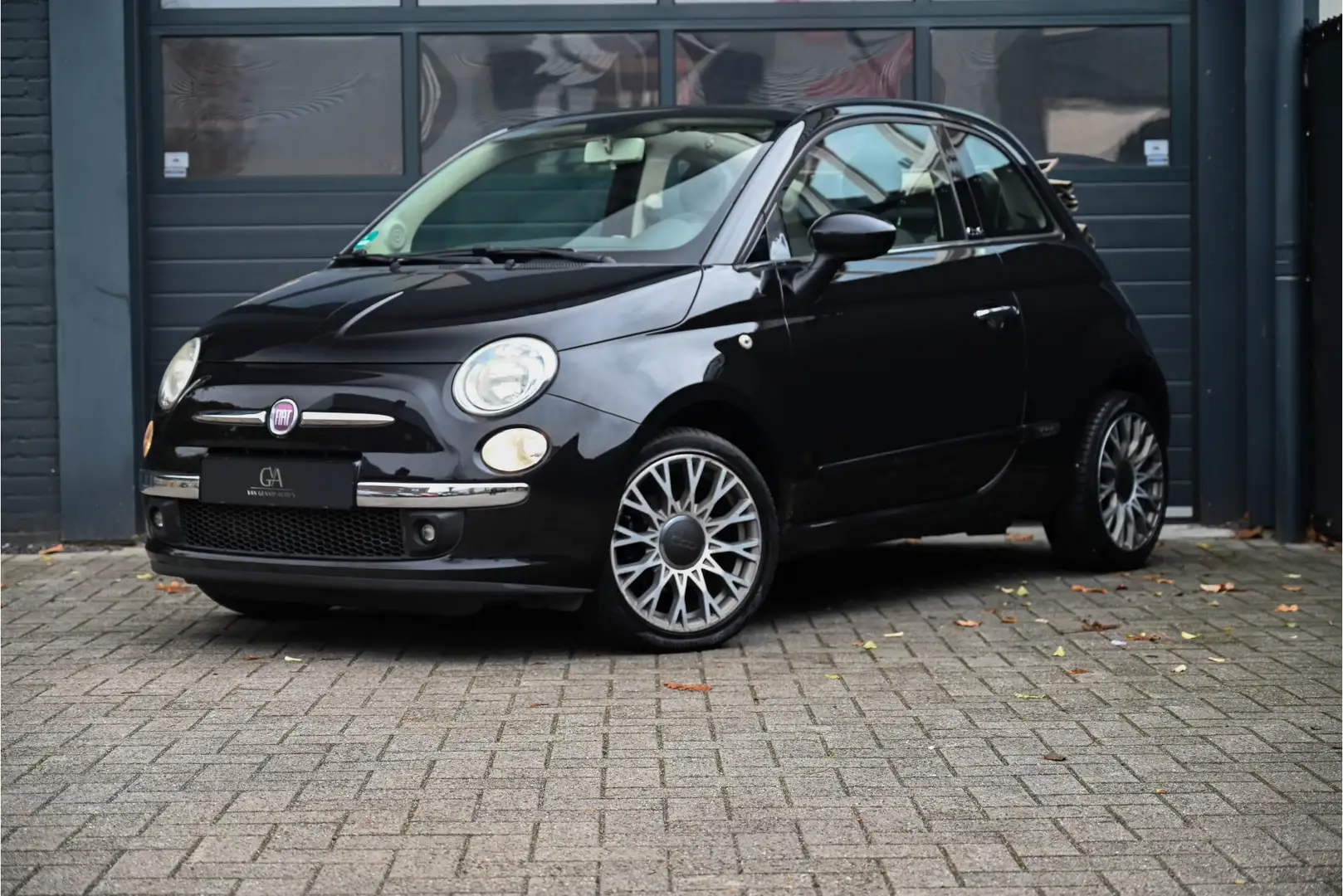 Fiat 500 0.9 TwinAir Cabrio Noir - 1