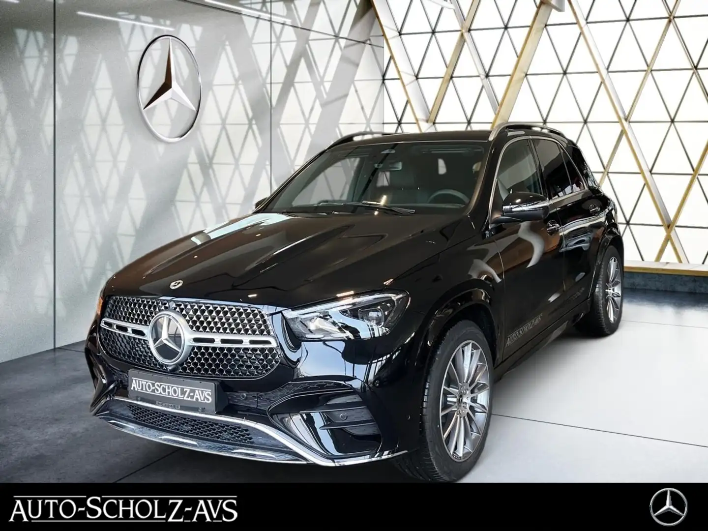 Mercedes-Benz GLE 450 d 4MATIC AMG AMG AHK*Pano*Burmester*StHz Schwarz - 1