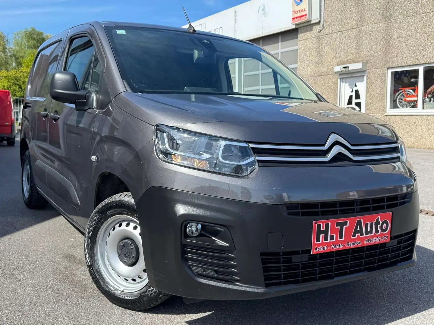 Citroen Berlingo 1.5 BlueHDi/Etat neuf/2 places/Gps/Camera/Tvac Gris - 2
