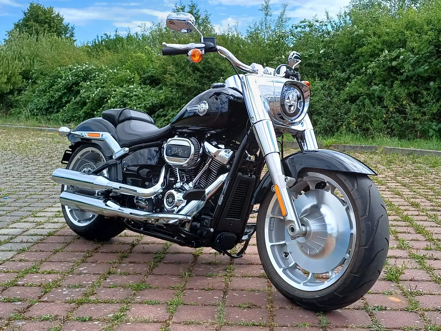 Harley-Davidson Fat Boy 2022 FLFBS 114 Schwarz - 2