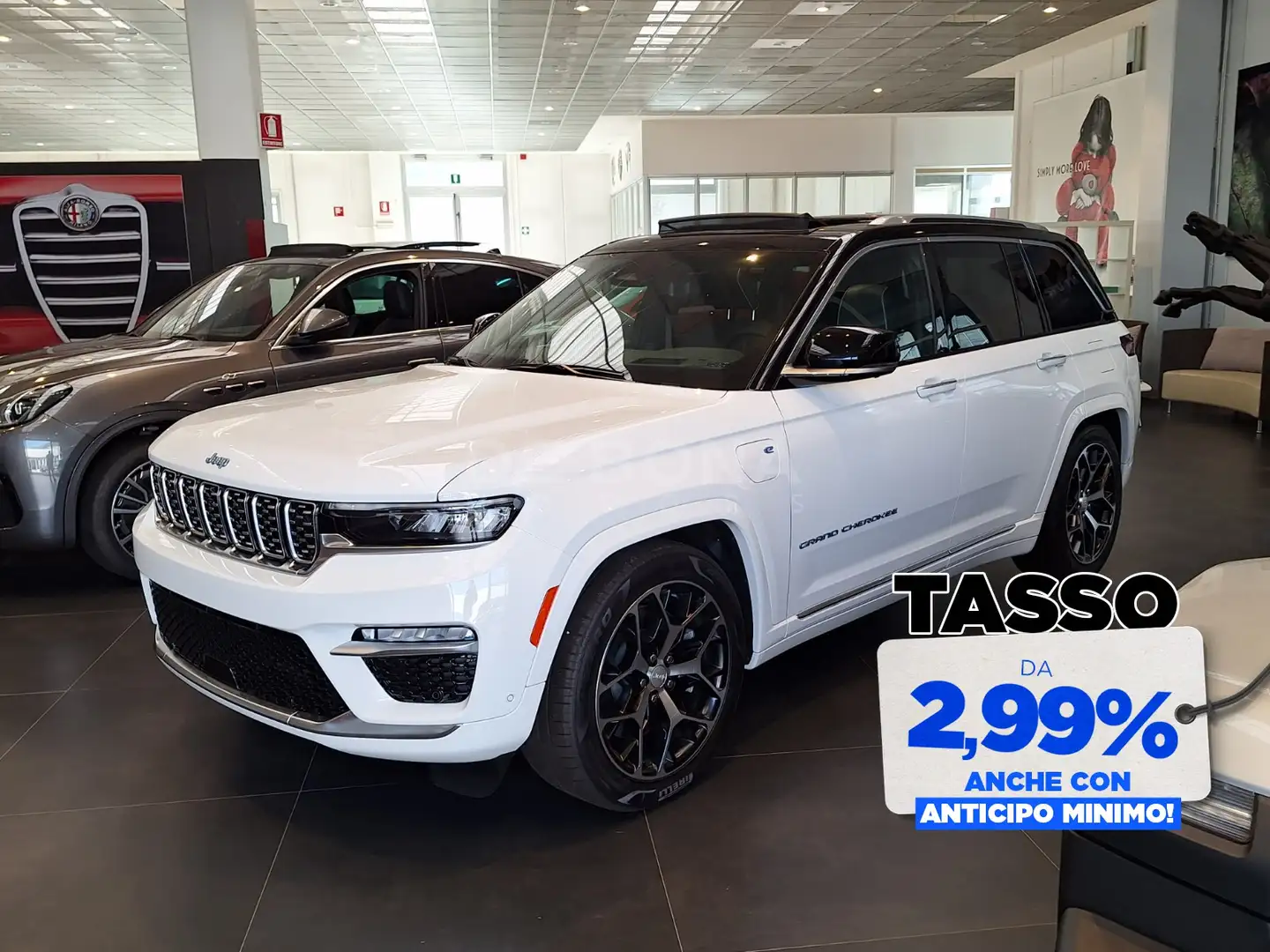 Jeep Grand Cherokee 2.0 atx phev summit reserve 4xe auto Bílá - 1