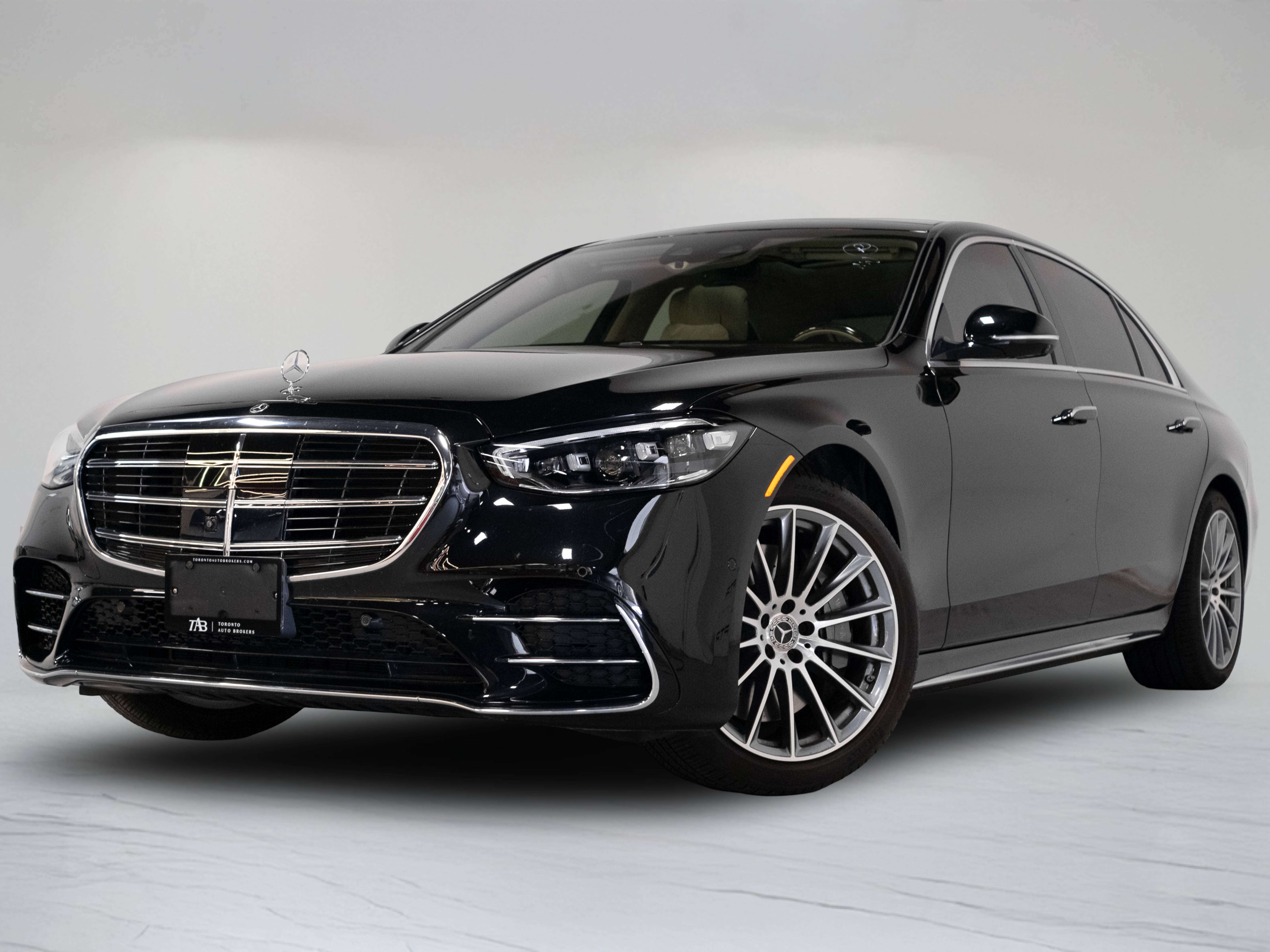 Black 2021 Mercedes-Benz S-Class Sedan All-Wheel Drive 9-Speed Automatic