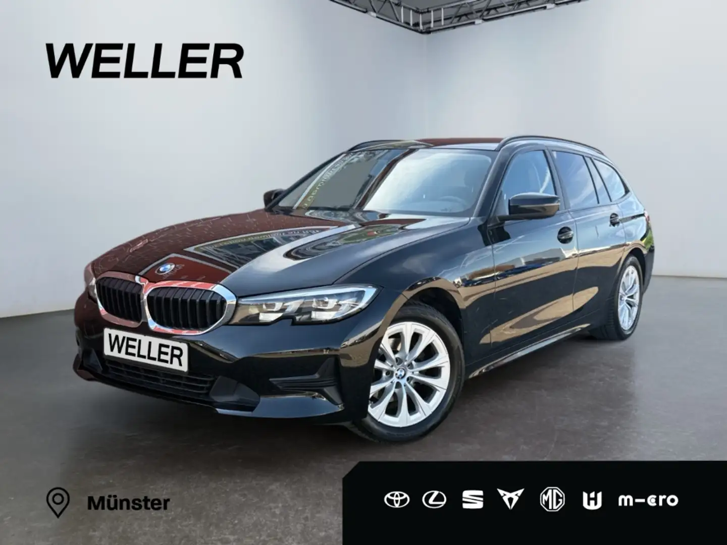 BMW 318 i Touring *LED*Steptronic*CarPlay*SHZ*Navi* Zwart - 1