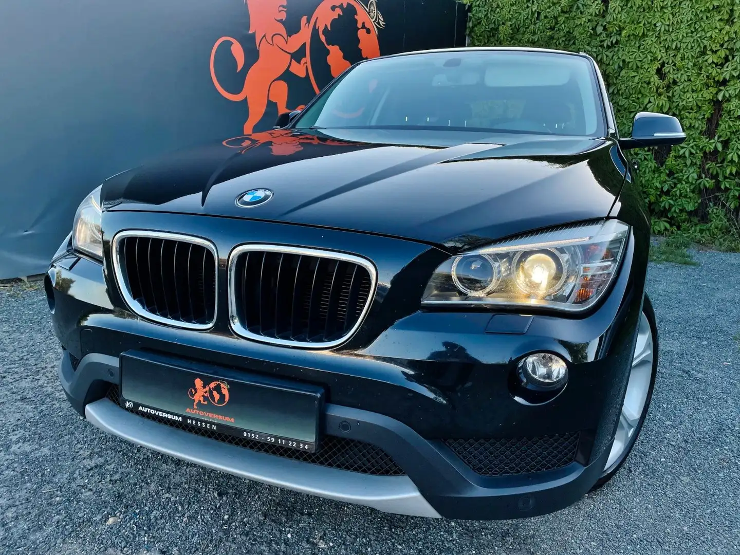 BMW X1 #1.HAND#TÜV#SERVICE#AHK#8.FACH-BER#AUX/USB#BT Zwart - 1