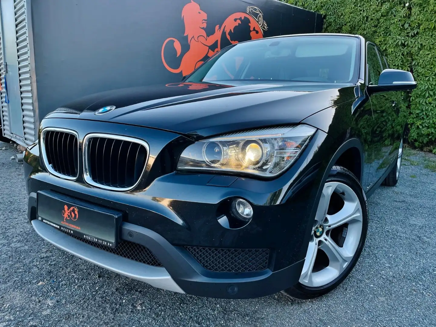 BMW X1 #1.HAND#TÜV#SERVICE#AHK#8.FACH-BER#AUX/USB#BT Zwart - 2
