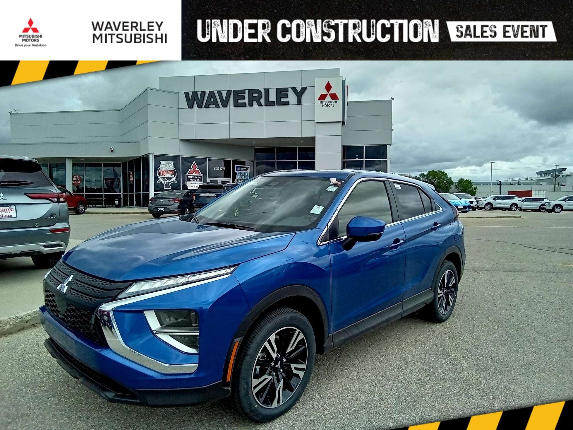 Blue 2026 Mitsubishi Eclipse Cross SUV / Crossover All-Wheel Drive Automatic
