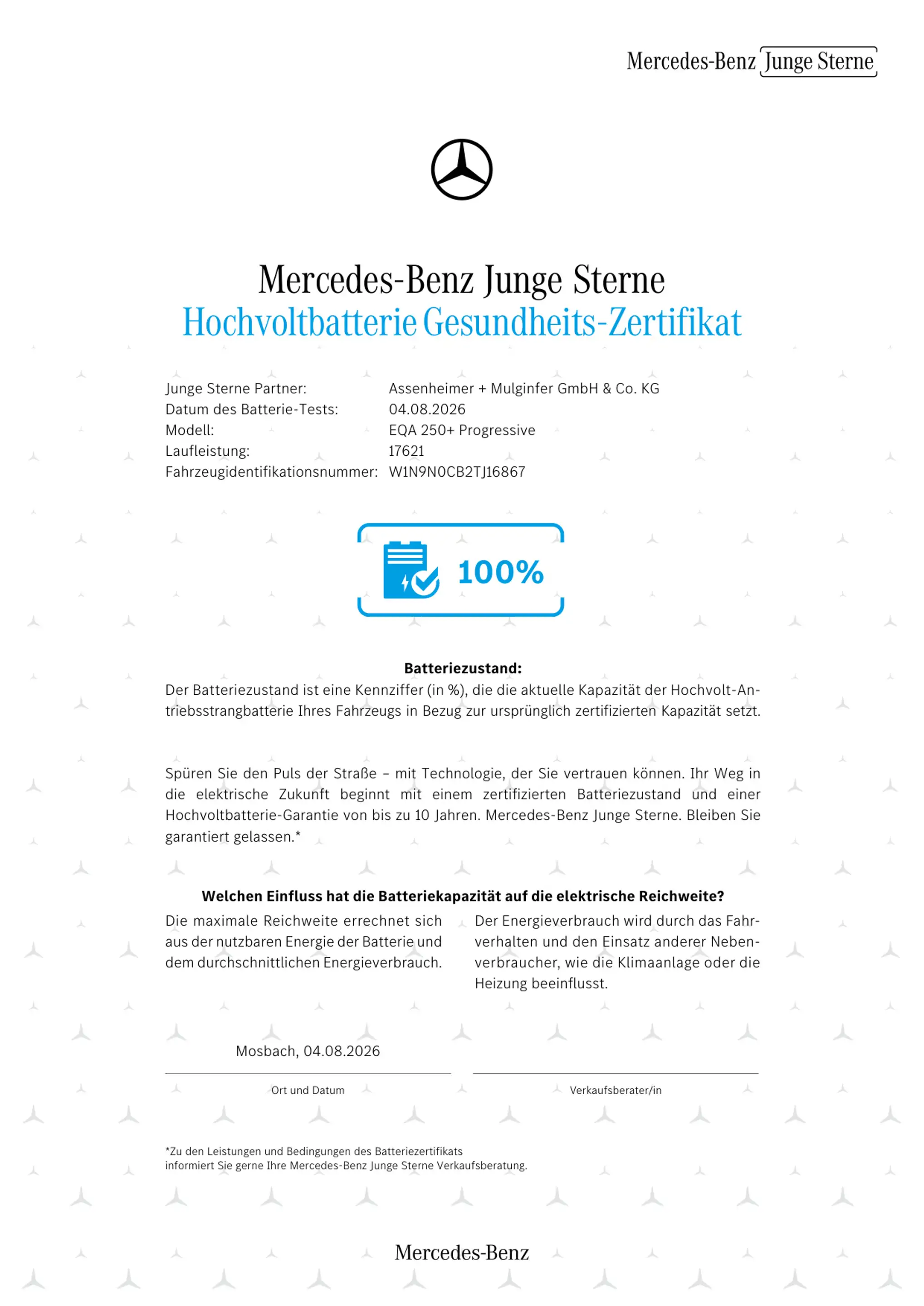 Mercedes-Benz EQA 250 + Progressive ILS+MBUX+Progressive+Wide — photo 4