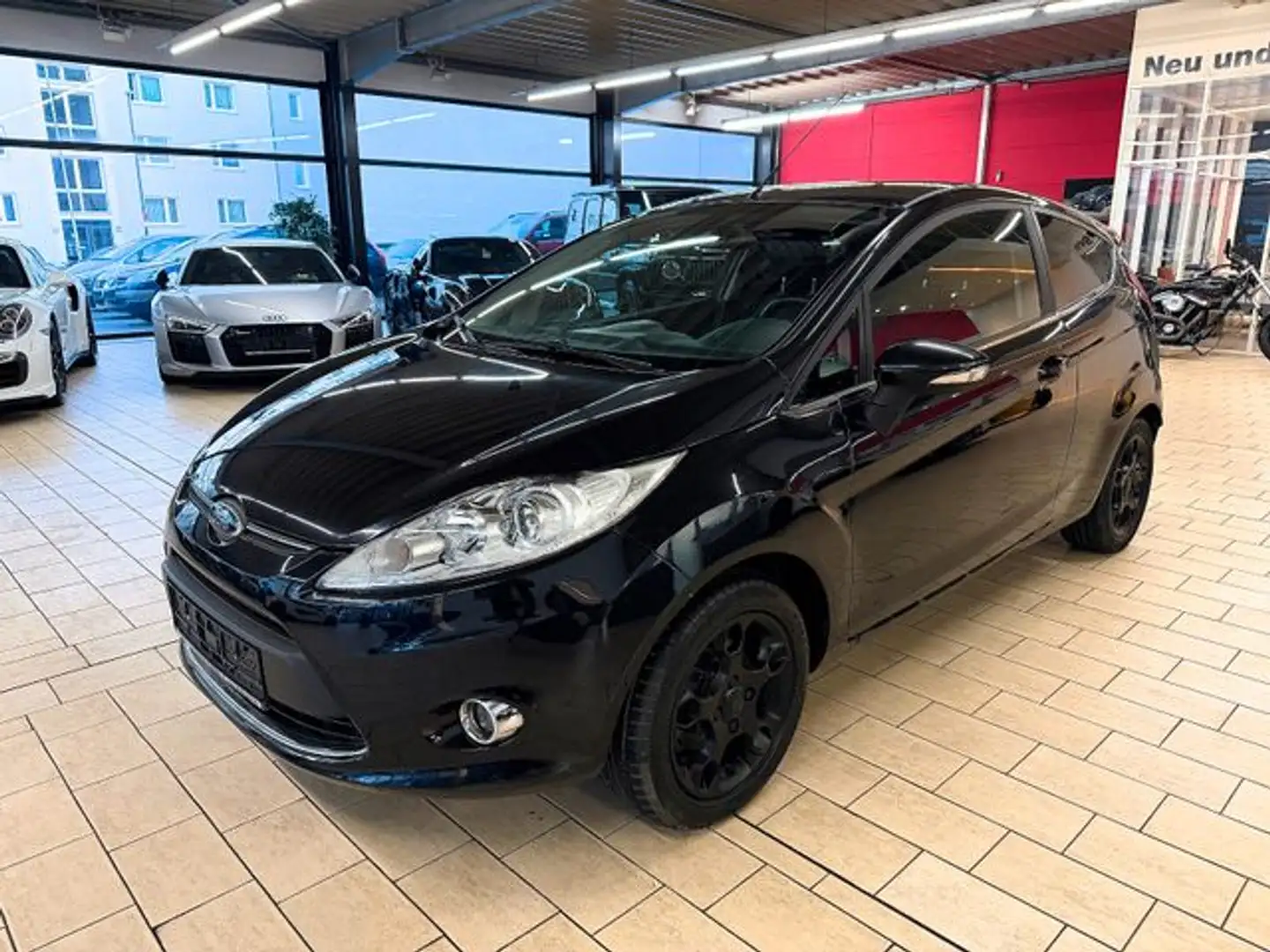 Ford Fiesta 1.4 TITANIUM *KLIMA+PTS+ALU+AHK* Schwarz - 2