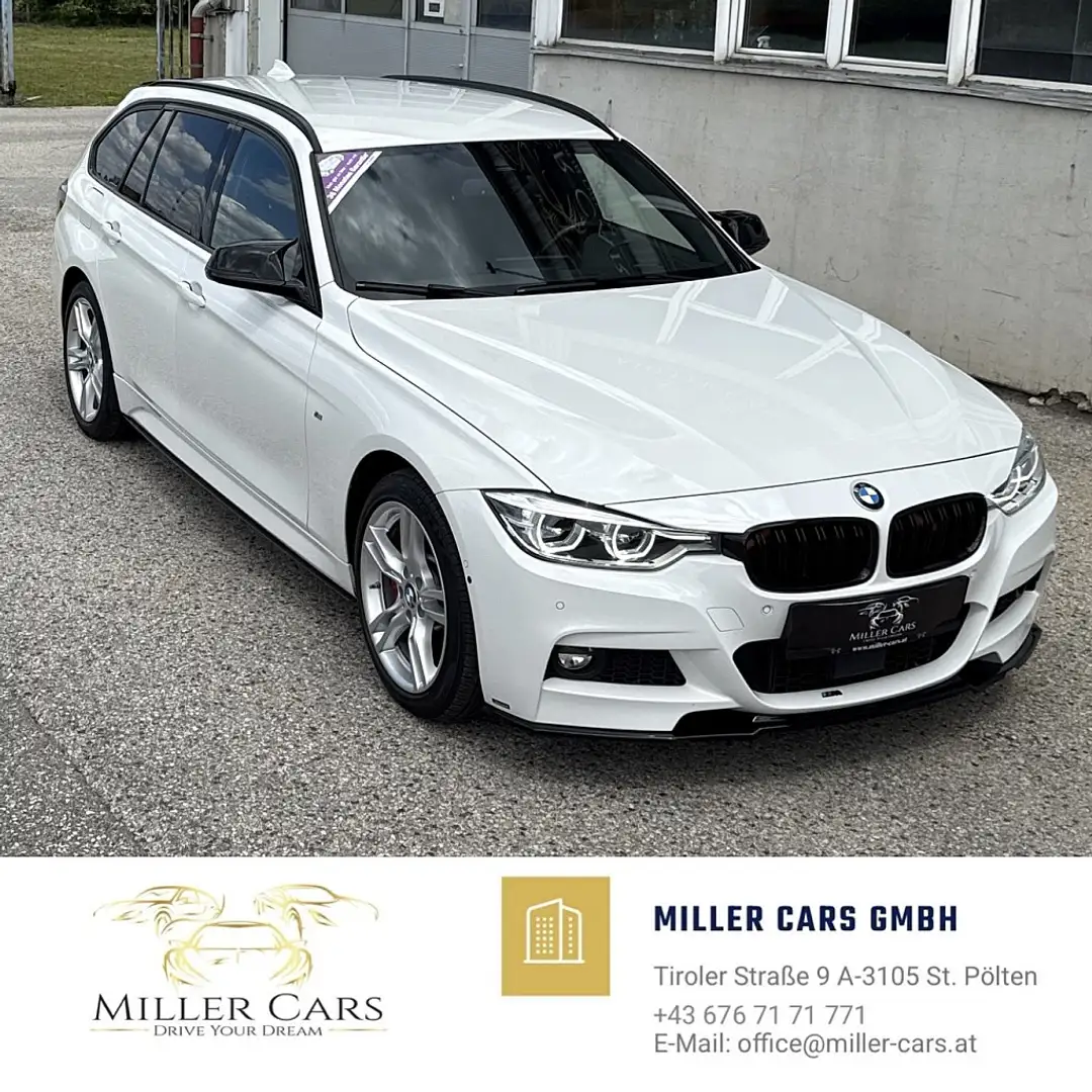BMW 330 i xDrive M-Sport Touring Aut.*Servicegepflegt*G... Білий - 1