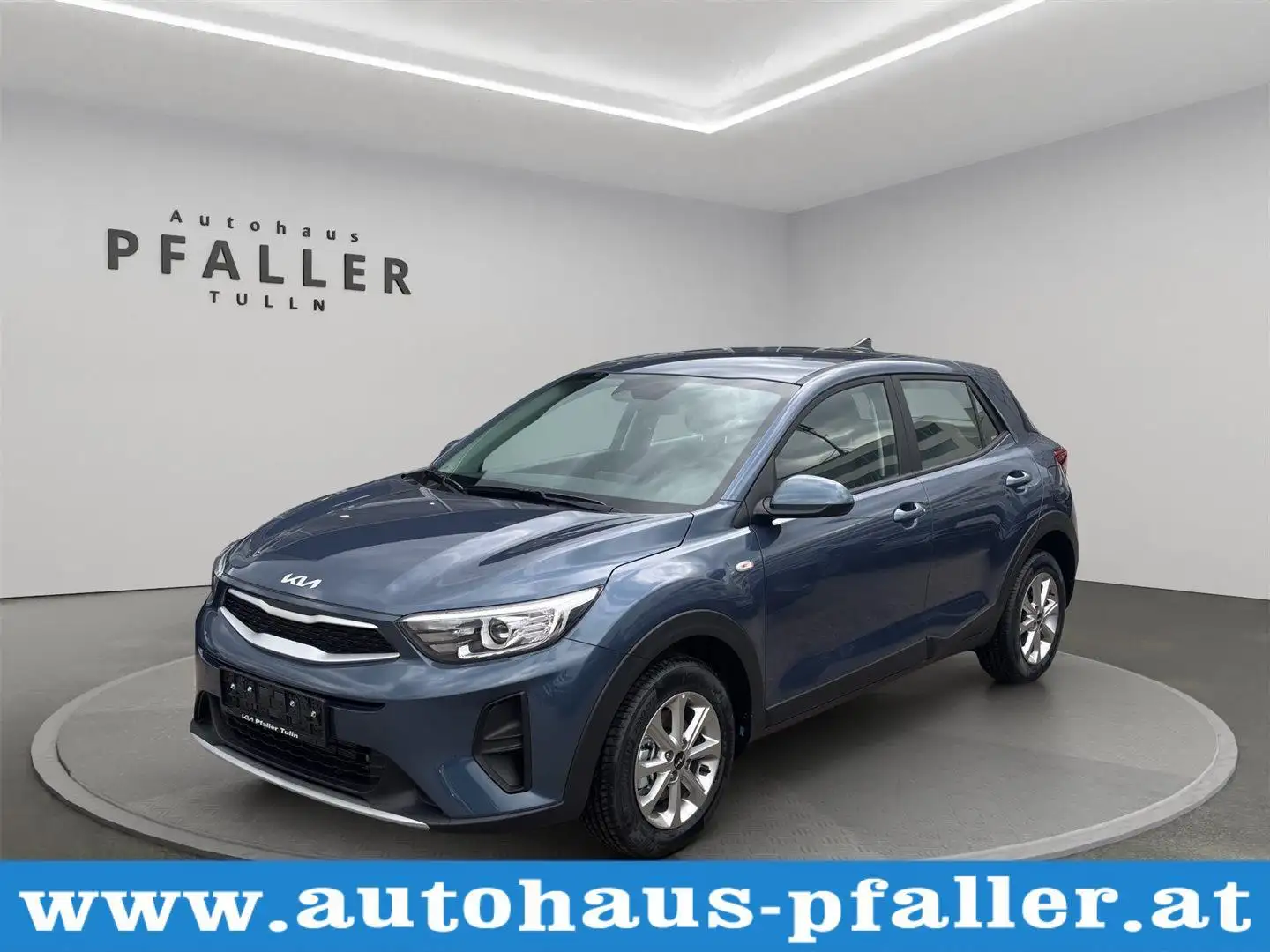 Kia Stonic 1,0 TGDI GPF ISG Titan Blau - 1