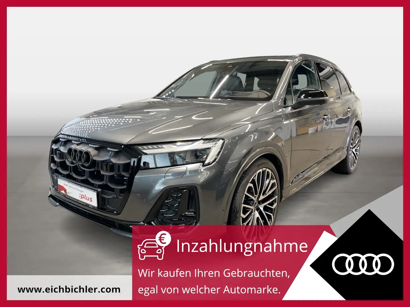 Audi Q7 50 TDI quattro tiptronic S line Matrix 360 LM Grau - 1