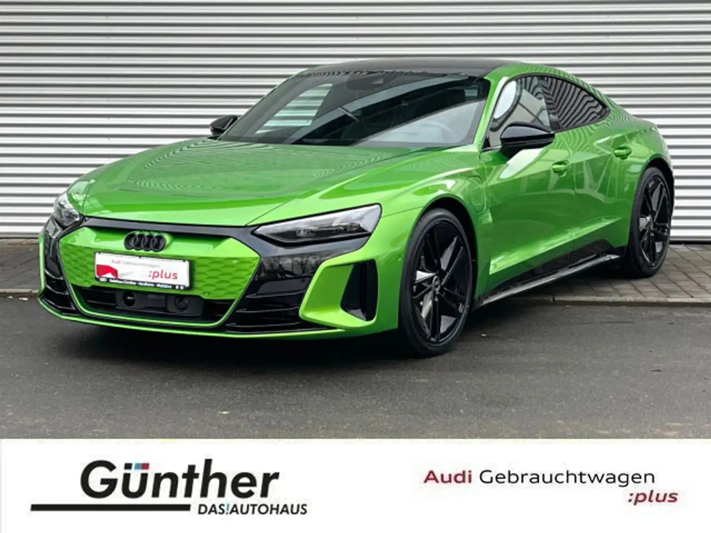 Audi e-tron GT +ALLRADLENKUNG+LUFTFEDERUNG+HUD Grün - 1
