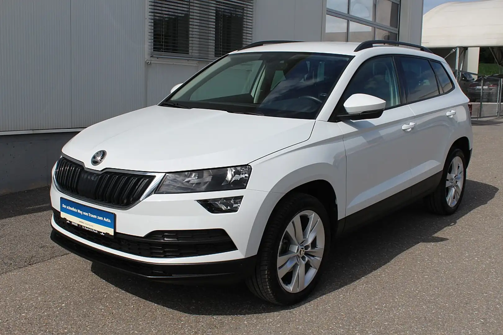 Skoda Karoq 2,0 TDI Style SC DSG Aut. LED NSW PDC 18" Komfo... Blanc - 1