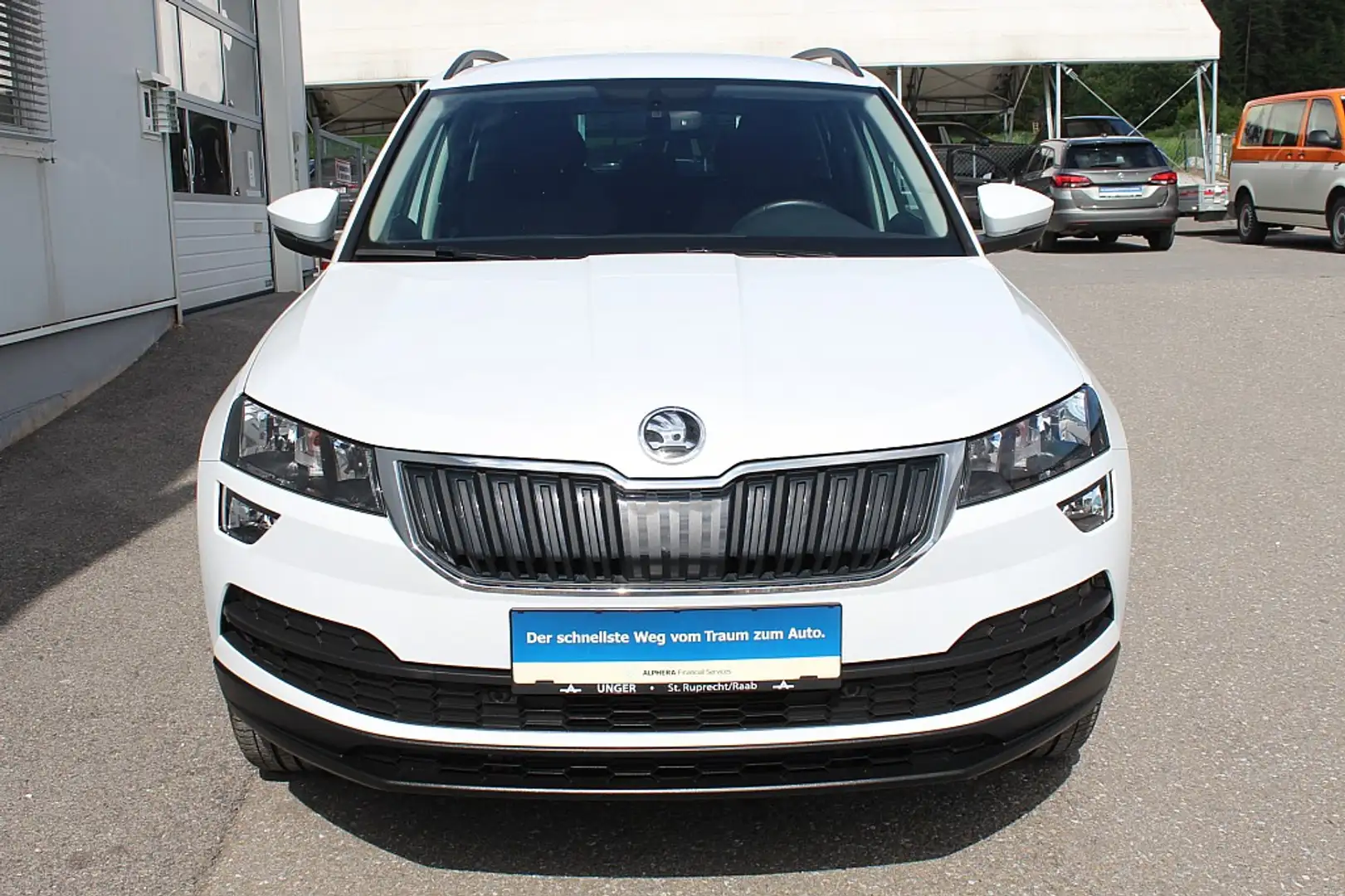 Skoda Karoq 2,0 TDI Style SC DSG Aut. LED NSW PDC 18" Komfo... Blanc - 2