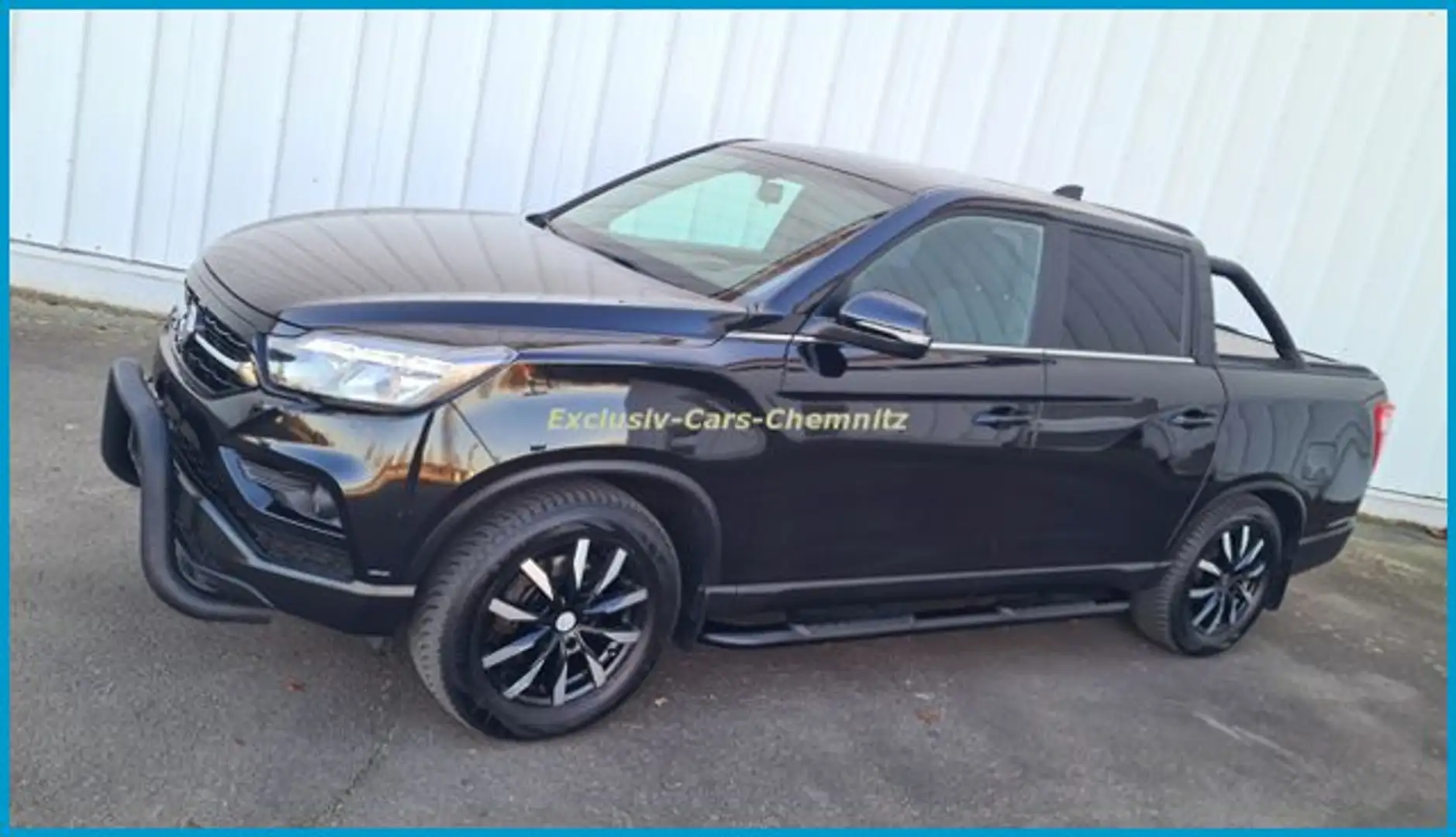SsangYong Musso XDi Quartz 4WD AUT. Navi AHK WR Negro - 2