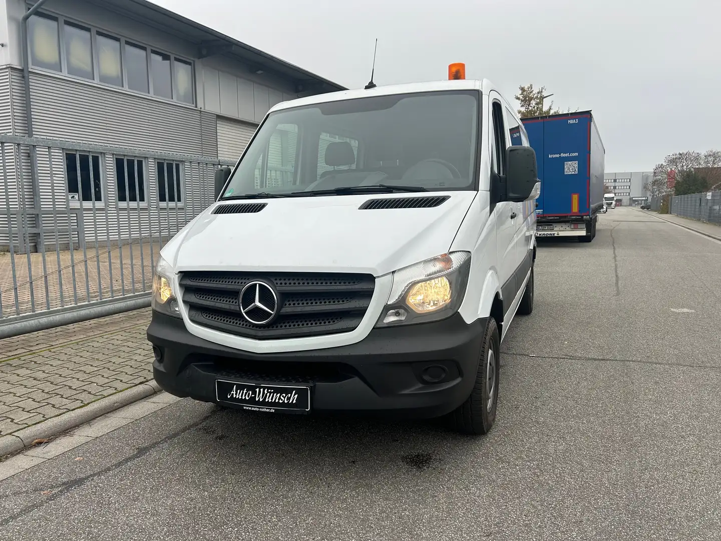 Mercedes-Benz Sprinter 316/Mixto 6-Sitzer/ DoKa/ Standheizung/ Tachograph Blanco - 2