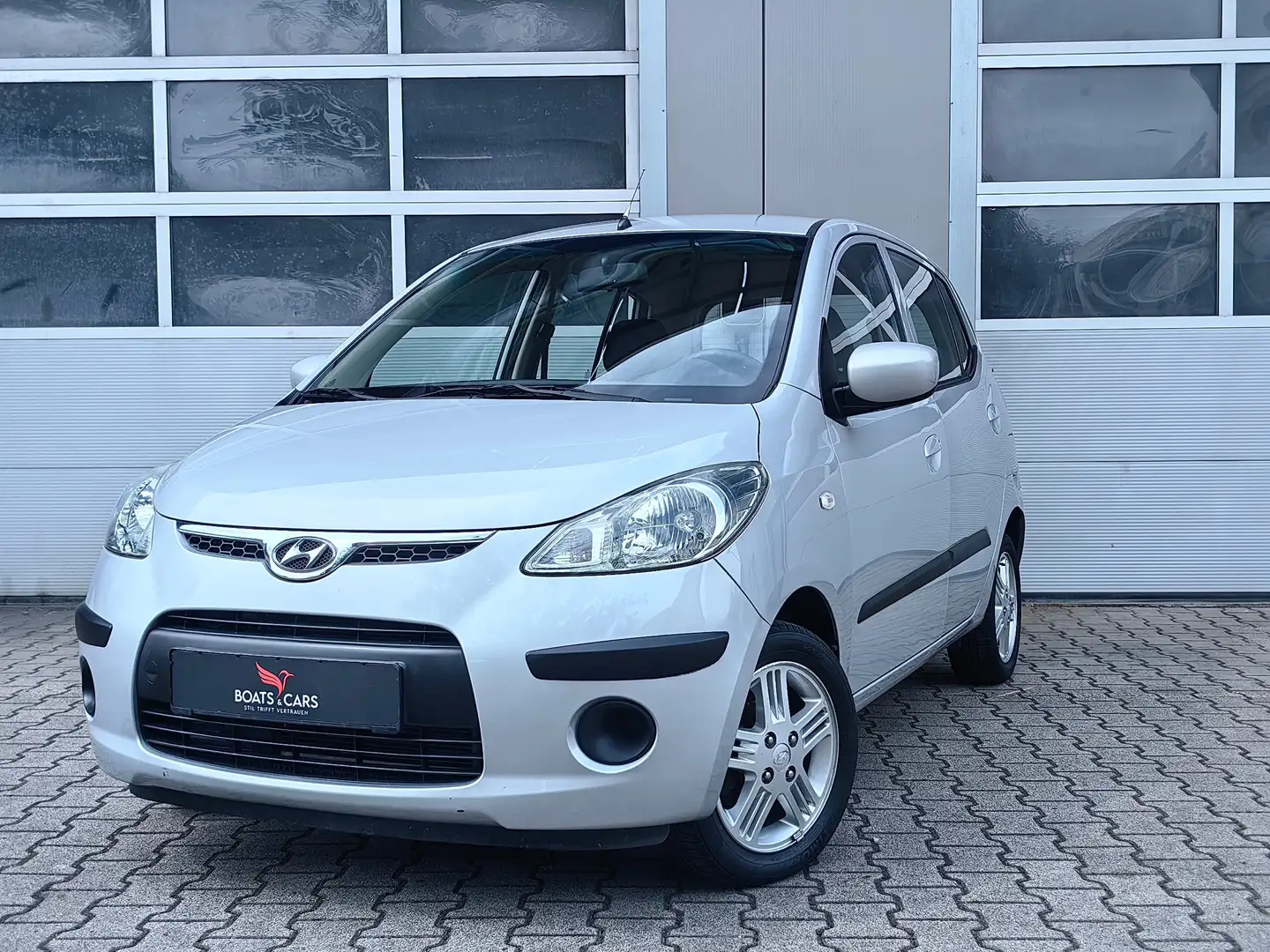 Hyundai i10 AUTOMATIK|KLIMA|SERVO|ELK.FENSTER|MP3 Argent - 1