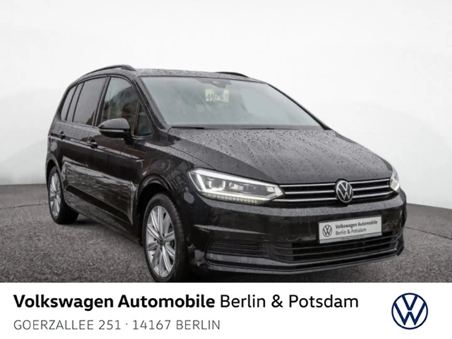 Volkswagen Touran 1.5 TSI DSG Comfort Navi R-Kam LED SHZ Schwarz - 1