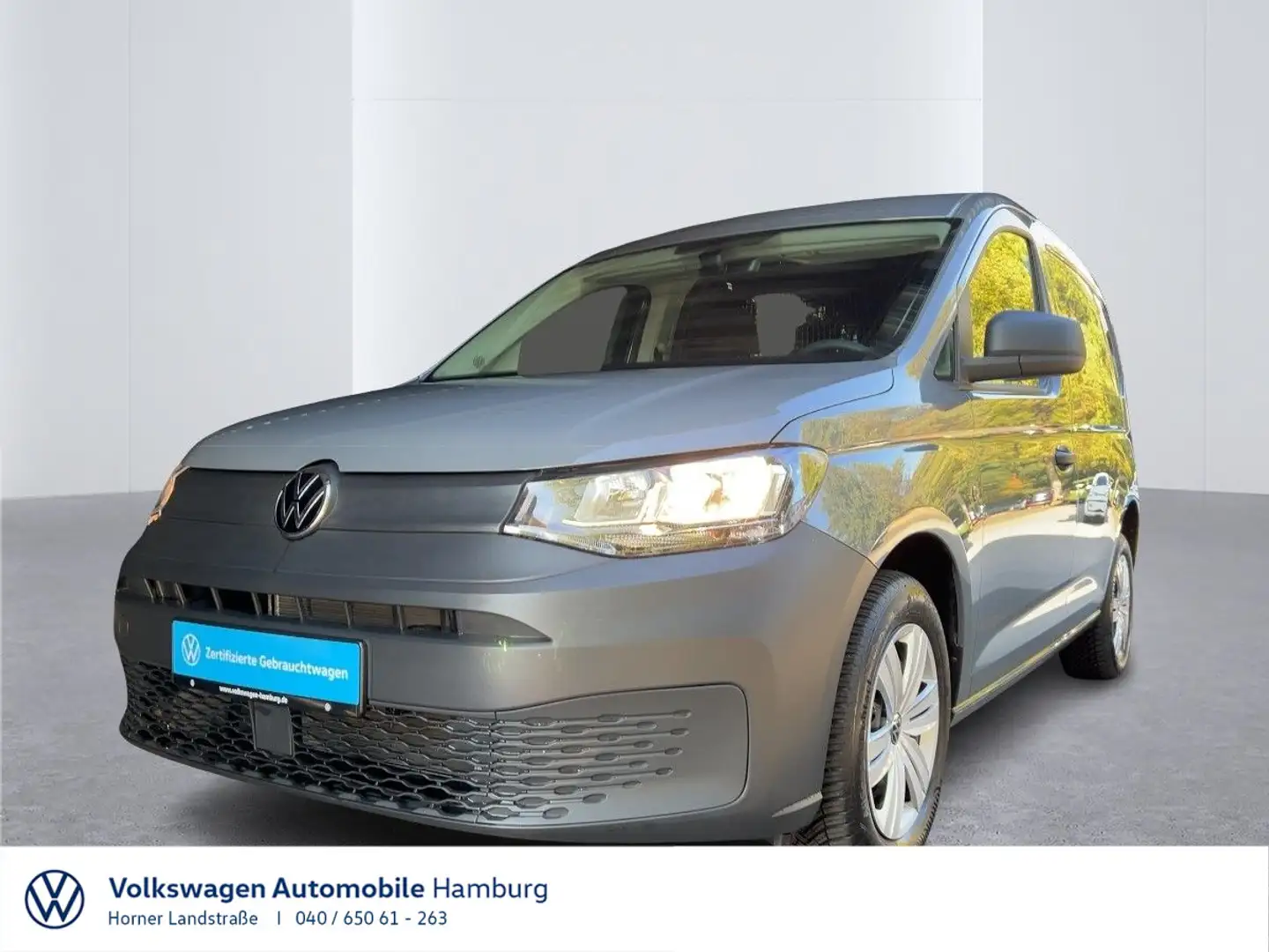 Volkswagen Caddy Kasten 1.5 TSI AHK Klima Einparkhilfe Grau - 1