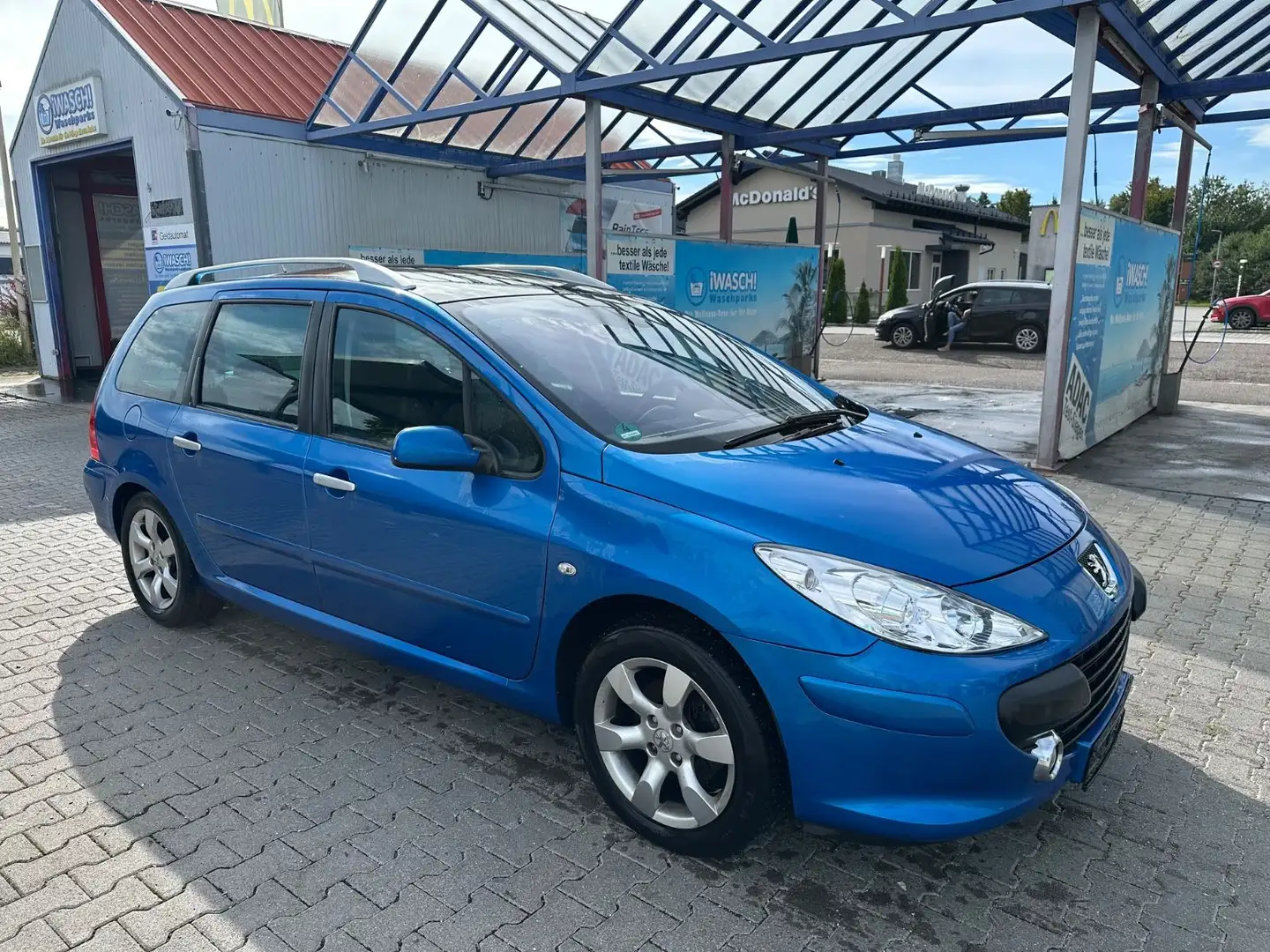 Peugeot 307 Break / SW Premium / EURO-4 / 2.Hand / A.H.K. Blau - 2