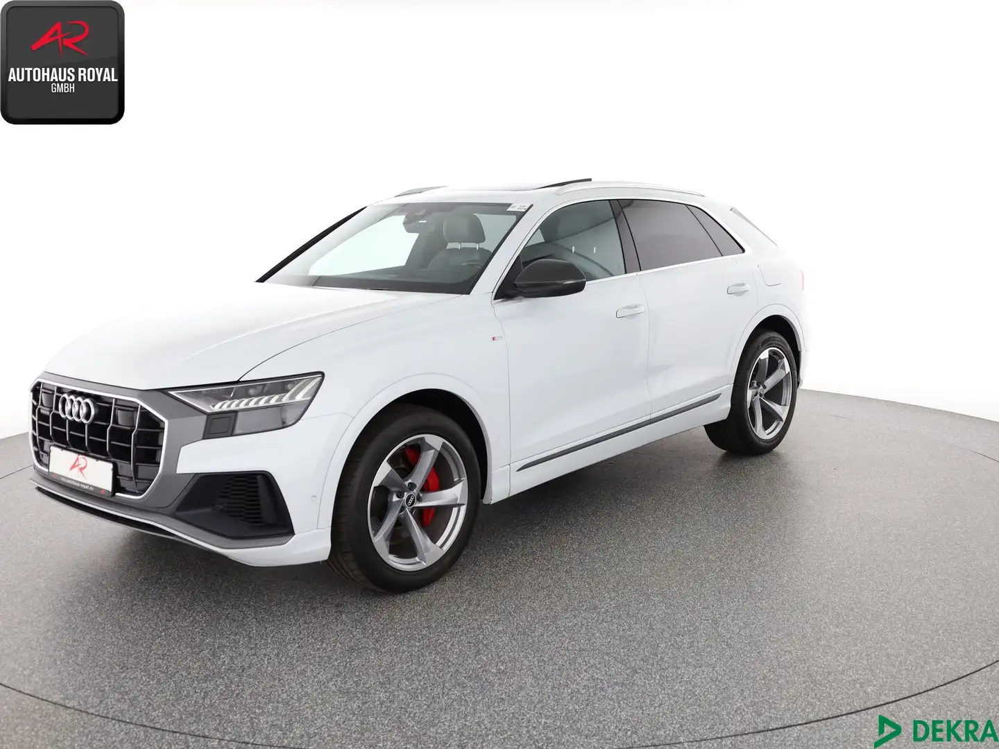 Audi Q8 Q8 55 TFSI e qu 3x S LINE HUD,NACHTSICHT,ACC,SH Blanc - 1