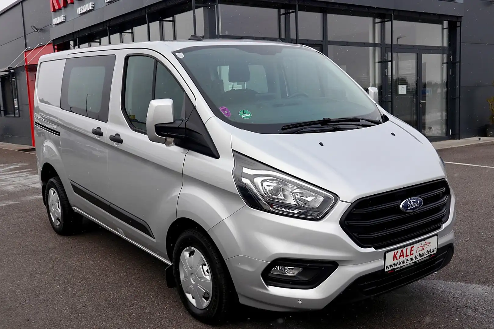 Ford Transit Custom Kasten DK 2,0 TDCi L1H1 300 Trend*1.Besitz*5-Si... Silber - 2