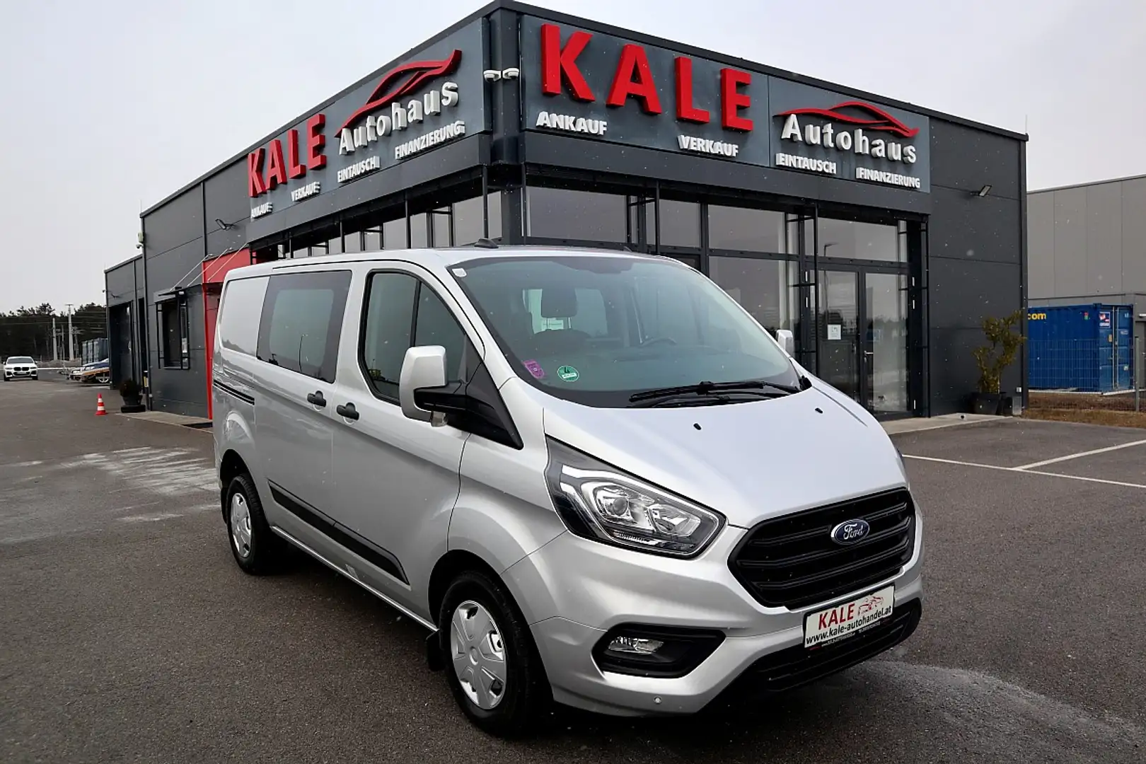 Ford Transit Custom Kasten DK 2,0 TDCi L1H1 300 Trend*1.Besitz*5-Si... Silber - 1