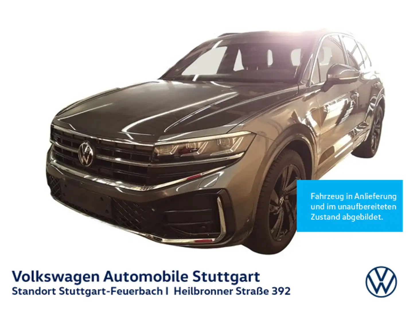 Volkswagen Touareg R-Line 3.0 TDI V6 Navi AHK Kamera Grau - 2