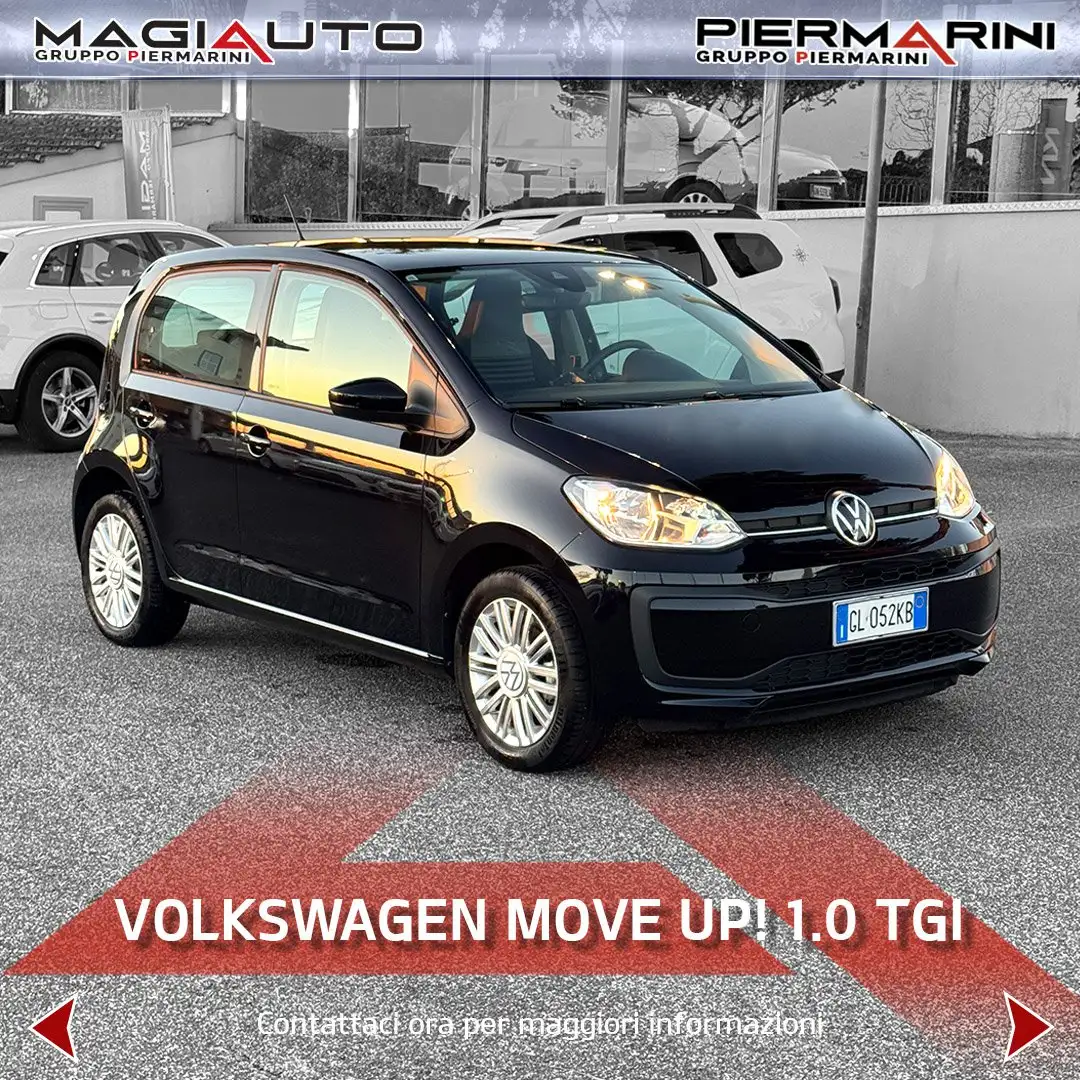 Volkswagen up! 1.0 5p. eco move up! BlueMotion Technology Noir - 1