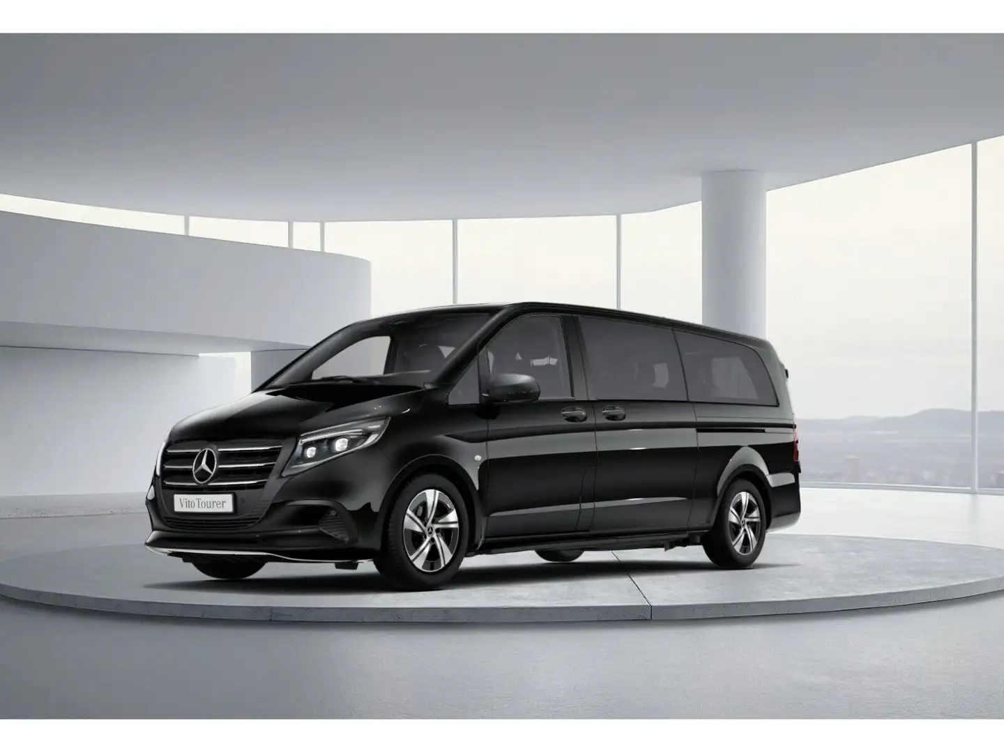 Mercedes-Benz Vito 116 CDI Kombi PRO Extral AHK 2,5t 9-Sitze Negro - 1