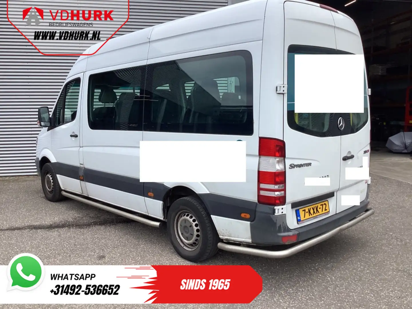 Mercedes-Benz Sprinter 313 2.2 CDI Aut. L2H2 €11.132 Incl. BTW BPM VRIJ! Blanc - 2