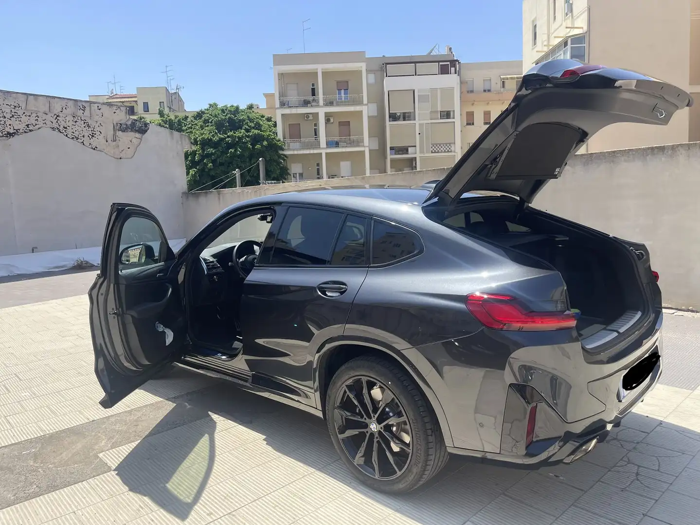 BMW X4 xdrive20d mhev 48V Msport auto Grigio - 1