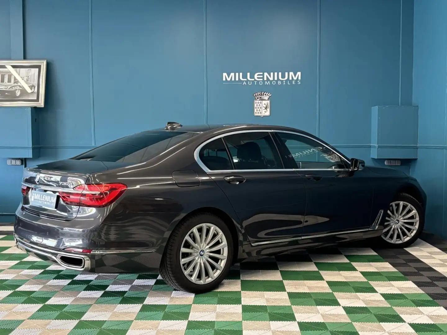 BMW 730 SERIE (G11/G12) 730DA XDRIVE 265CH EXCLUSIVE Gris - 2