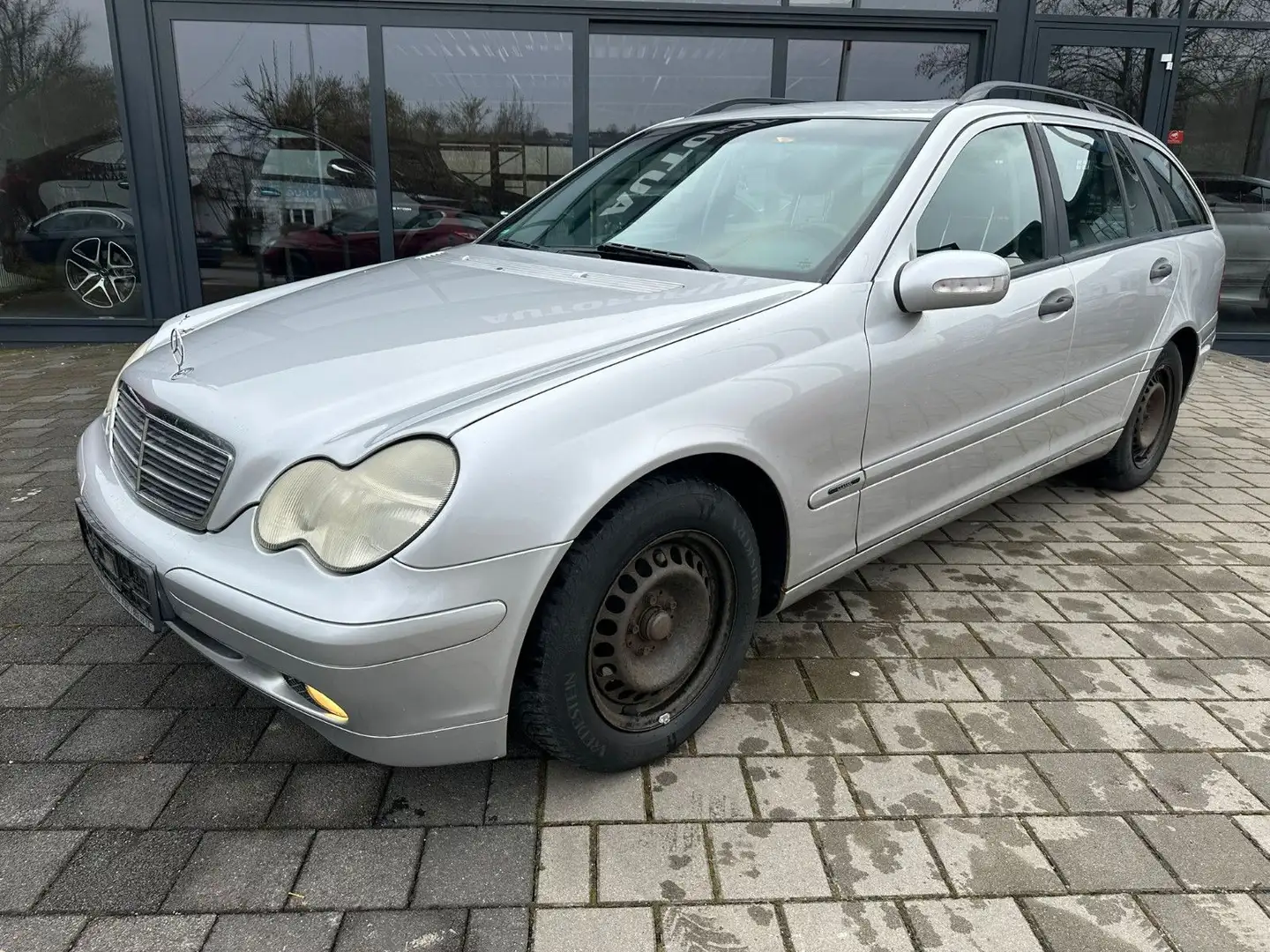 Mercedes-Benz C 180 T KOMPRES*SCHIEBEDACH*KLIMA*SH*ALARM*TEMPO Silber - 2