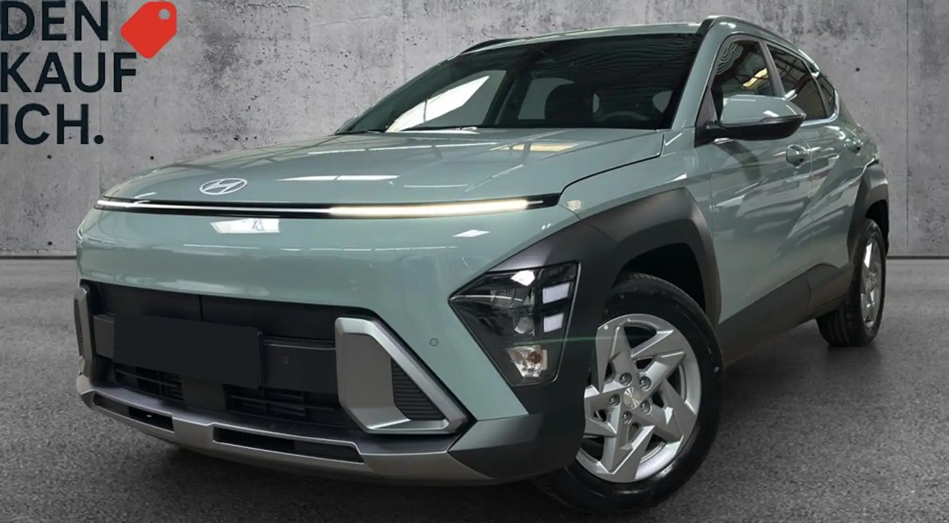 Hyundai KONA Trend Aktion NAVI WinterPak TechPak Kamera Grün - 1