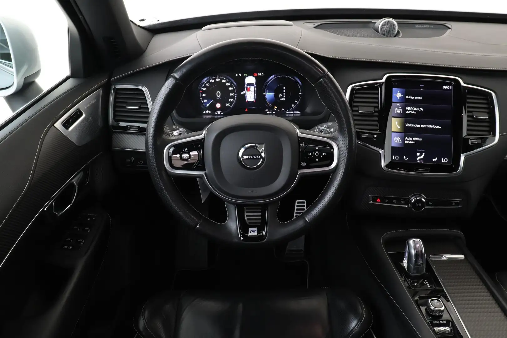 Volvo XC90 T8 TWIN ENGINE AWD R-DESIGN -PANO.DAK|360°CAM|LUCH Grijs - 2