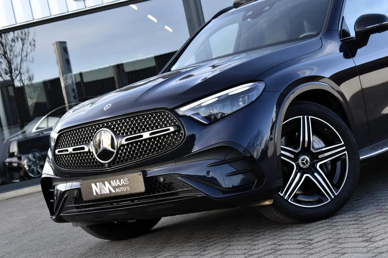 Mercedes-Benz GLC 300 4MATIC AMG Pano-Luchtvering-Headup Blau - 2