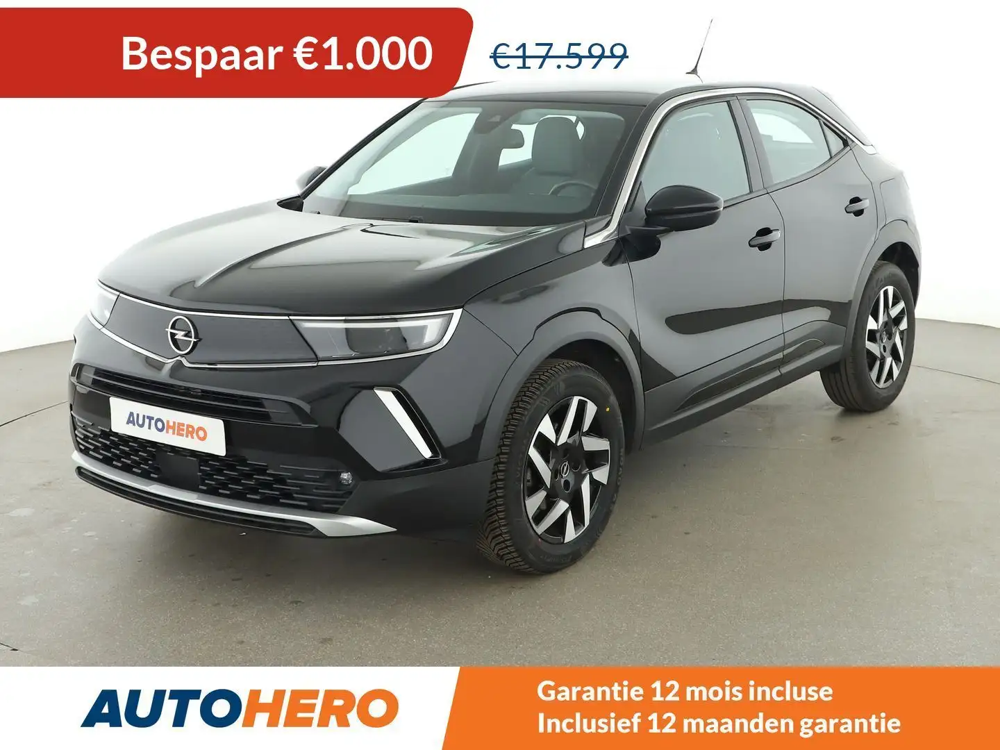 Opel Mokka X 1.2 Turbo Elegance Zwart - 1