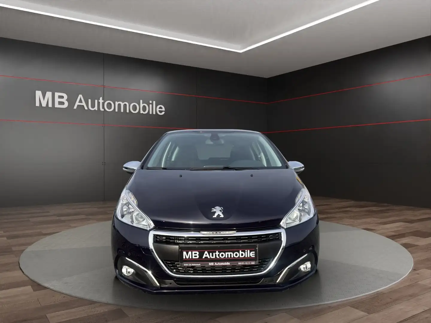 Peugeot 208 Allure *nur 62TKM* LM/Klima/Navi/PDC/SHZ Blau - 2