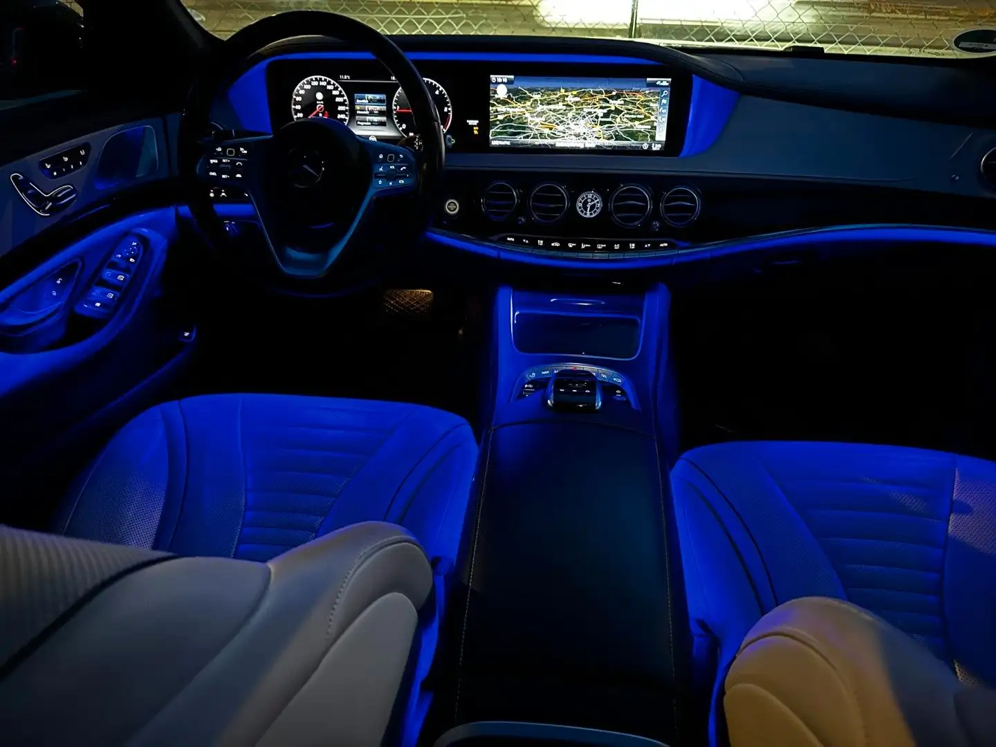 Mercedes-Benz S 350 d + 4Matic + Pano + Leder + Ambiente + 360´ Black - 2