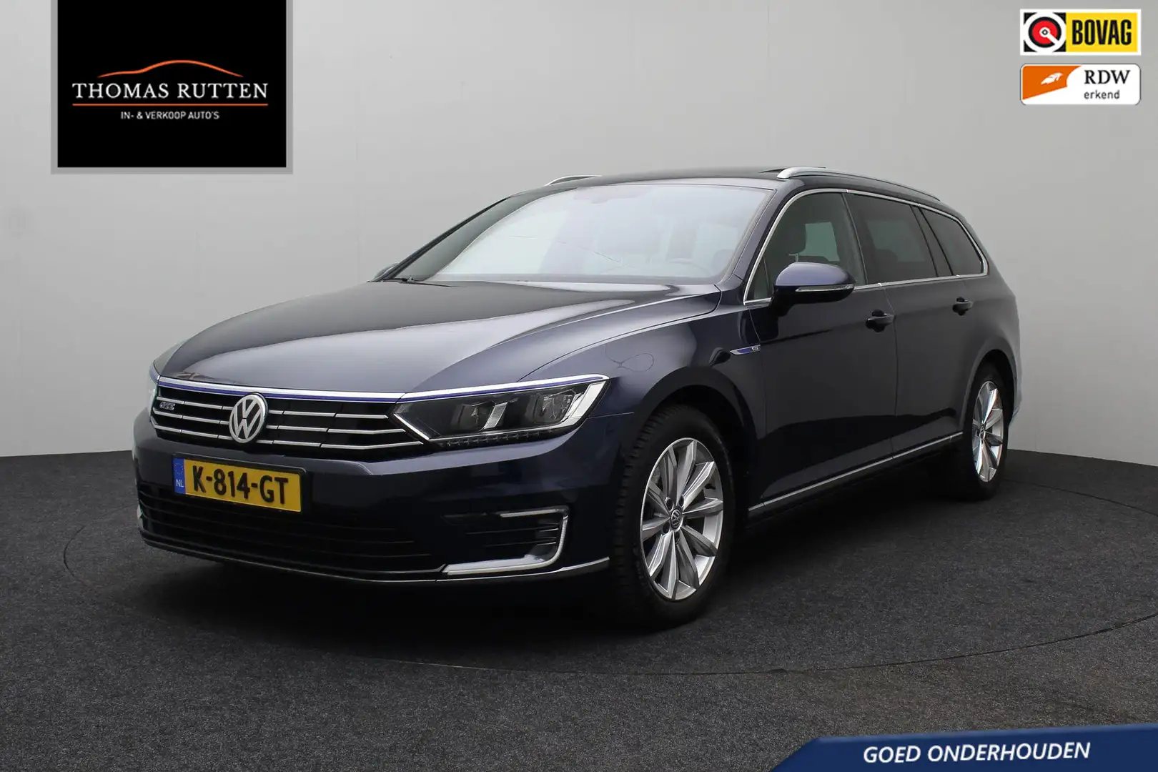 Volkswagen Passat Variant 1.4 TSI GTE Connected Series Plus 2016 Panoramadak Modrá - 1