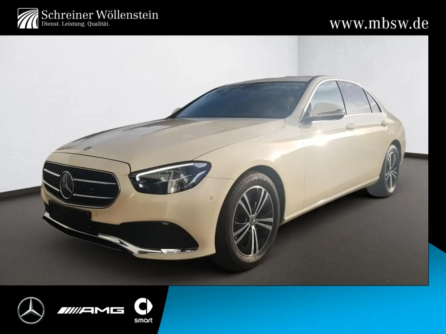 Mercedes-Benz E 200 d "Das Taxi" Avantgarde*MBUX*RfKam*SHZ*LED Beige - 1
