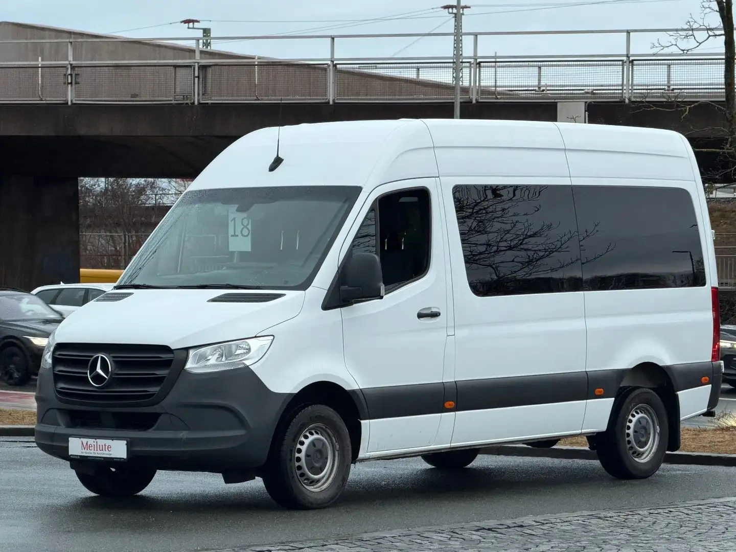 Mercedes-Benz Sprinter Tourer 316*L2H2*9 Sitze* 2,8t AHK*Klima Weiß - 1