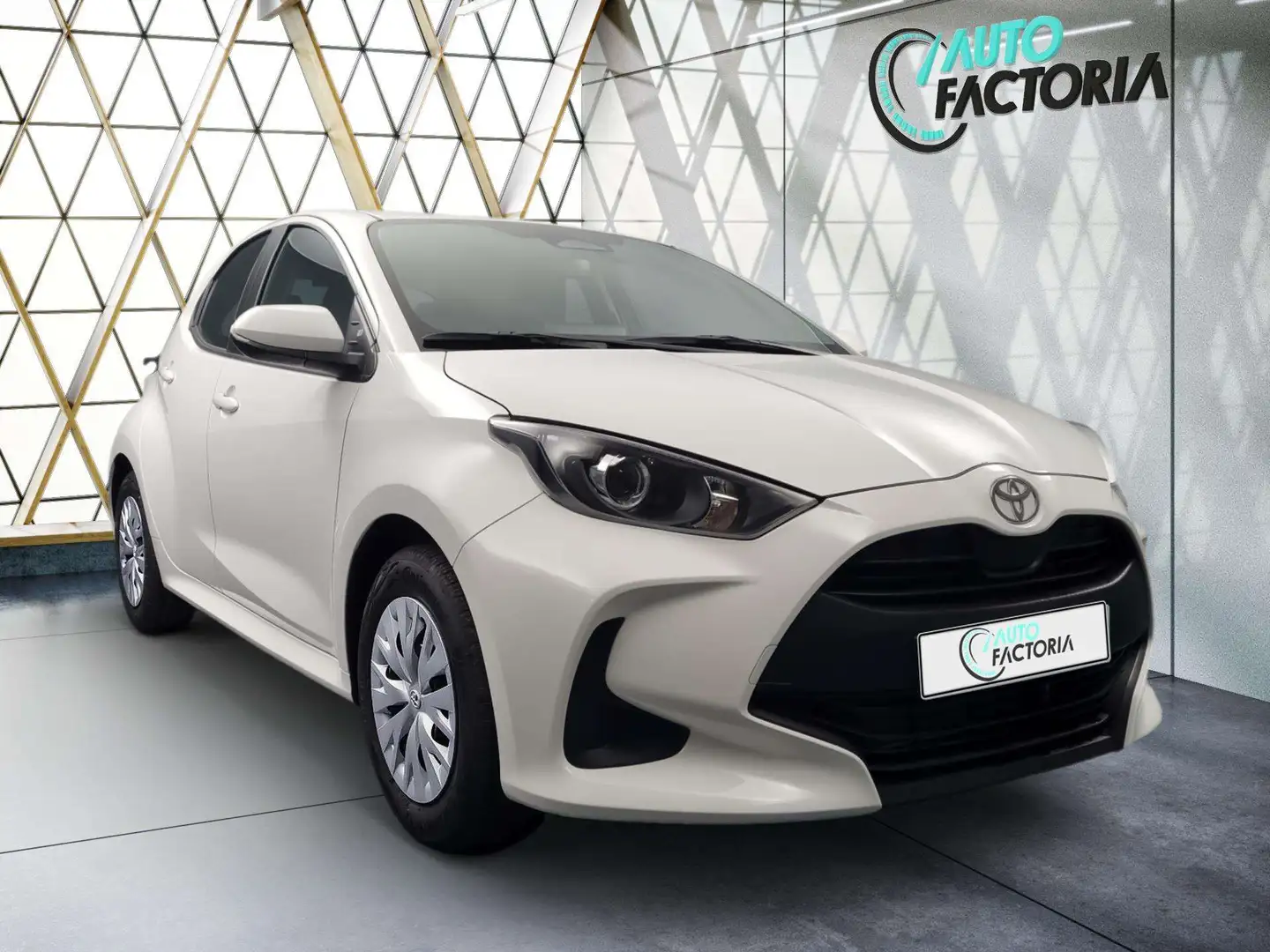 Toyota Yaris -19% 1.5 HYB 116 BVA+MIRRORLINK+CAM+CLIM+Opts Beige - 2