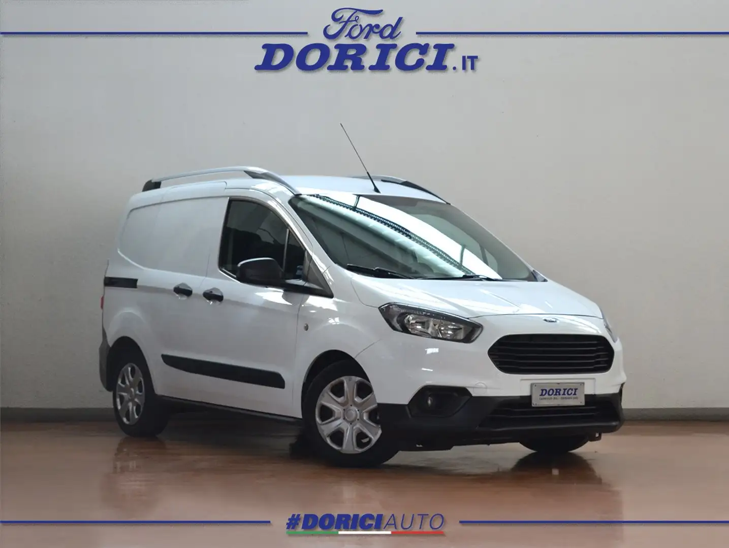 Ford Transit Courier 1.5 Ecoblue 100 CV M6 Trend + IVA Blanc - 1