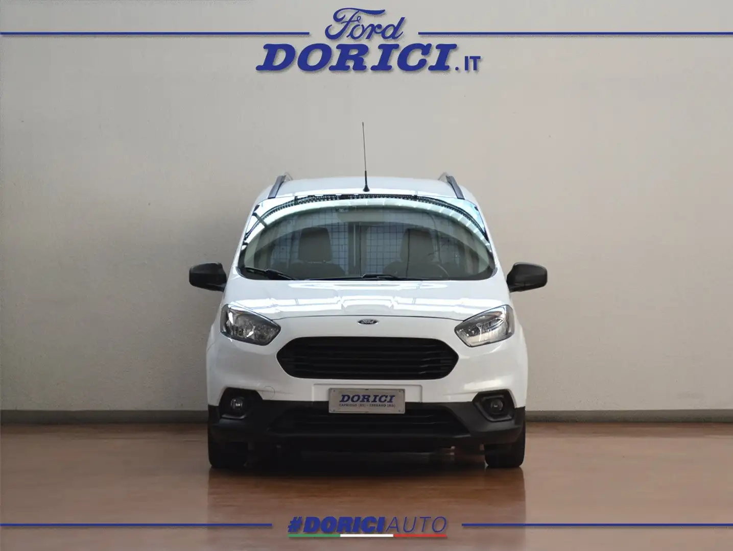 Ford Transit Courier 1.5 Ecoblue 100 CV M6 Trend + IVA Blanc - 2