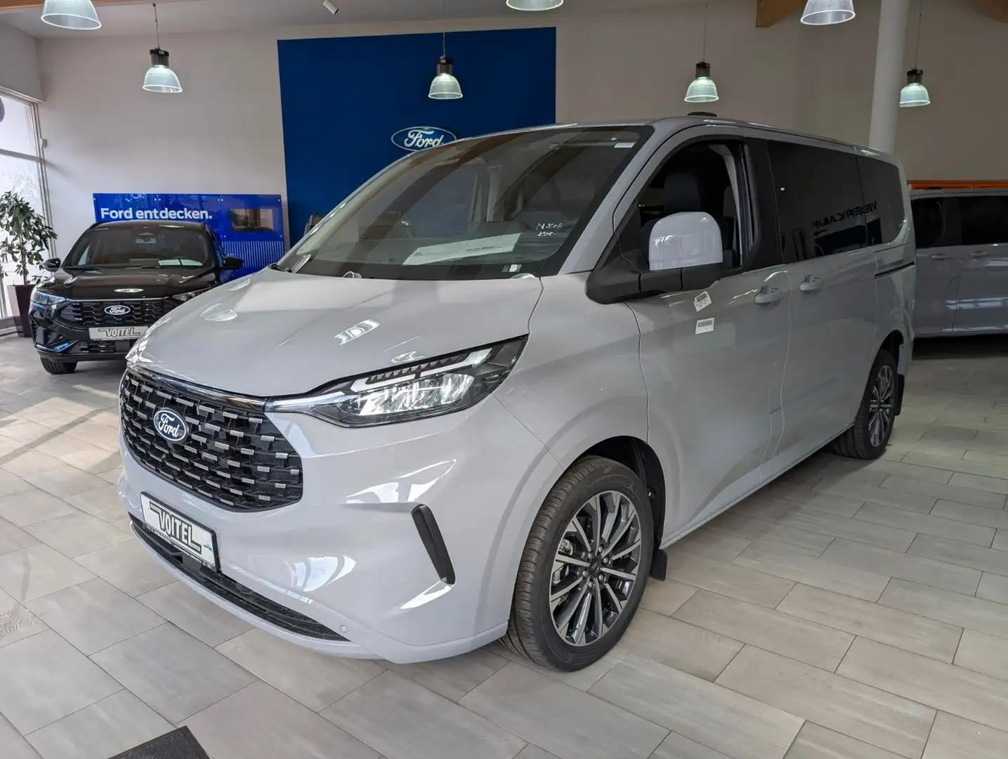 Ford Tourneo Custom Tit. 2.0 L1 NEUES MODELL Grijs - 1
